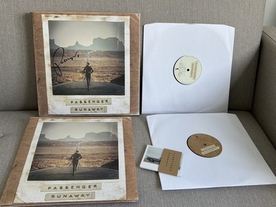 Passenger Runaway SIGNED Limited Edition 2 Vinyl Record Deluxe Box Set Postcards