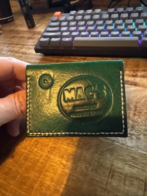 Men s Card Wallet, Front Pocket Wallet, Minimalist Wallet, Handmade Wallet,