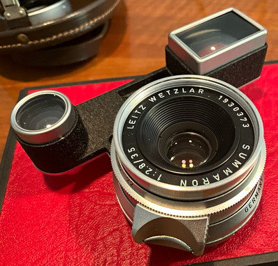 Leica Leitz Wetzlar Summaron 35mm f/2,8 mit brille