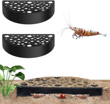 2 Pcs Shrimp Hides Hideout Aquarium Shrimp Cave Fish Tunnel Hides for Aquarium F