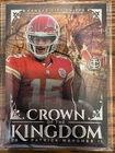 2025 Patrick Mahomes II Icon Collection Crown of the Kingdom CK-2