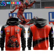 Custom Name And Number Marc Marquez Fun Racing 3D Hoodie 2025