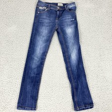 Diesel Jeans 14 Blue Medium Wash Waykee J US Regular Straight Stretch Denim