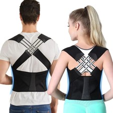 Back Brace Posture Corrector   Upper  Lower Back Support for Men  Women