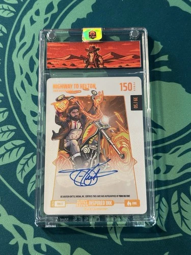 Todd Helton HIGHWAY TO HELTON Fire Auto 39/50 Ink Bo Jackson Battle Arena 2026