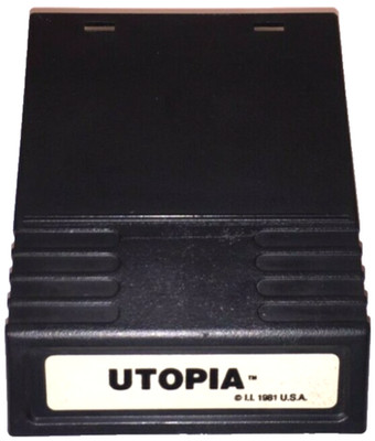 Utopia - White Label - Intellivision - Game Cartridge Only