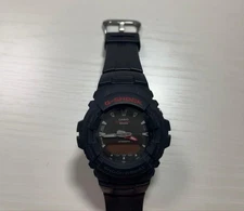 G-SHOCK Casio WR100M Black 1-2x Used Waterproof Sports Watch New Battery