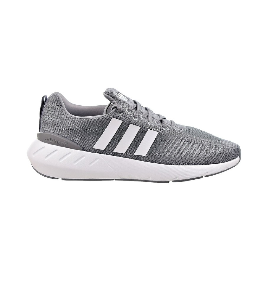 Adidas Swift Run 22 Mens Running Shoes Grey White GZ3495 New