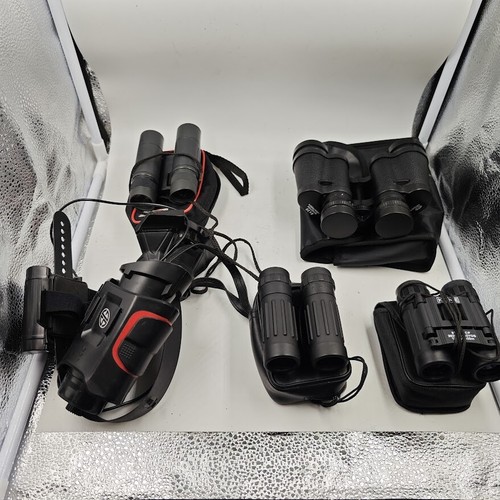 Lot of 5 Used Binoculars - Working, Scratches, No Accessories - Zdjęcie 13 z 20