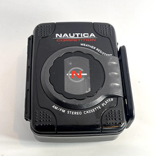 Vintage Nautica GCG98 Competition AM/FM Stereo Cassette Player