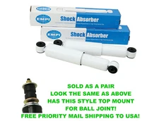 EMPI 9653 X2 BALL JOINT LOWER HEIGHT FRONT SHOCKS OIL CHARGED VW BUG GHIA BUGGY