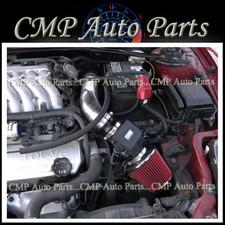 Black Red 99-03 Mitsubishi Galant Deesgtzls 2.4 2.4l 3.0 3.0l Air Intake Kit