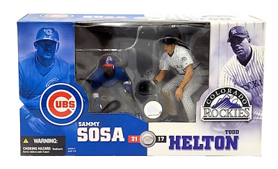 Sammy Sosa and Todd Helton McFarlane Special Edition Deluxe Box Set Figures