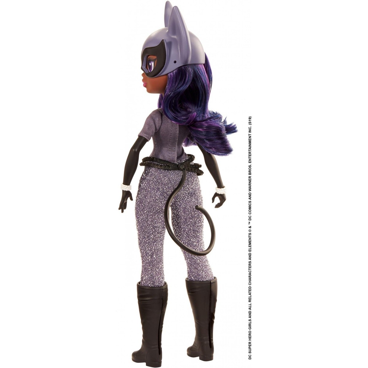 DC Super Hero Girls Catwoman Action Doll - 10 Inch, Removable Mask & Accessories, Iconic Outfit