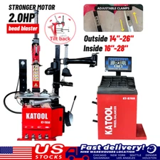 ComboTire Changer KT850 + Wheel Balancer KT-B760, Garage Equipment, Shop Tools