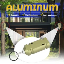 Alarm Aluminum Alloy Camp Safe Gear Perimeter Trip Wire Alarm for Outdoor Olive