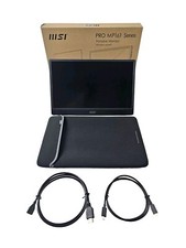 MSI Pro MP161 Portable Monitor, 15.6" FHD IPS 1080p, USB Type-C, Mini-HDMI