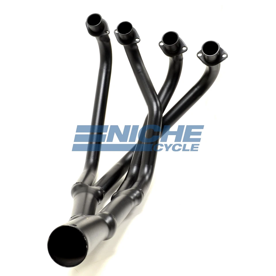 Tubos de escape Suzuki GS700 GS750 negro 2,5 4 en 2 a 1 Foto 2 de 3