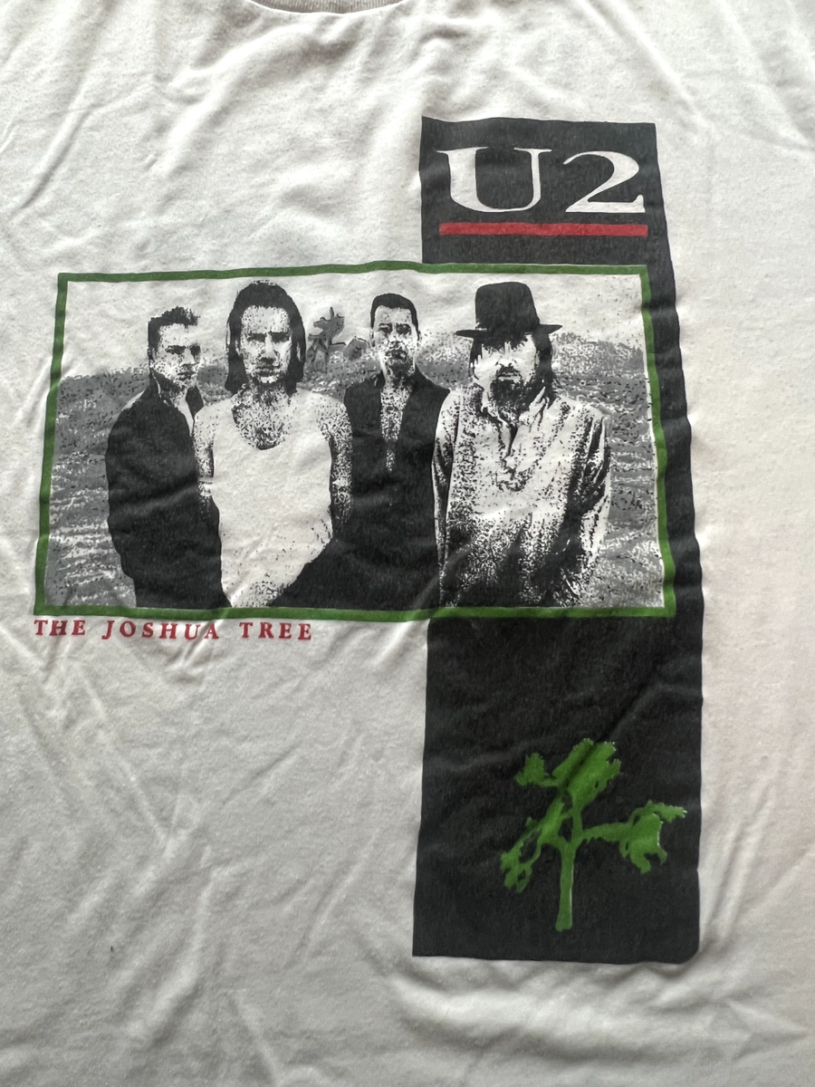 U2 The Joshua Tree Album Cover 1987 Tour T Shirt Vintage VERY RARE