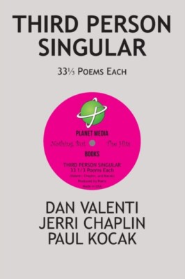 Chaplin - THIRD PERSON SINGULAR  33 1/3 Poems Each - New paperback or  - X555z
