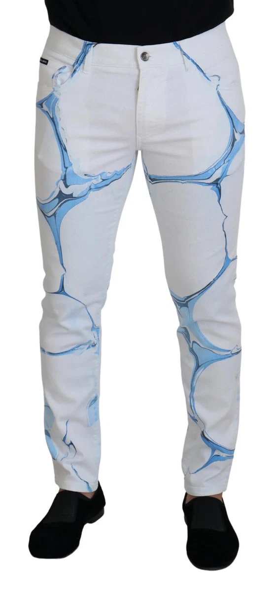 Dolce&Gabbana White Jeans for Men for sale | eBay