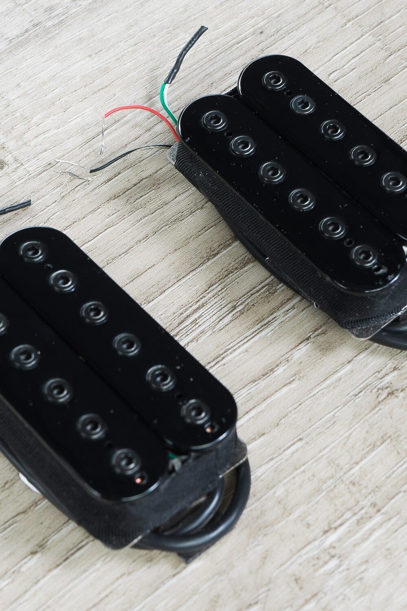 ギター Bare knuckle Warpig 6 strings Set Bare Knuckle Warpig 6-String Guitar Pickup Set 53mm Spacing