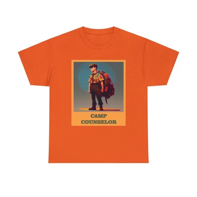 Camp Counselor Heavy Cotton T-Shirt