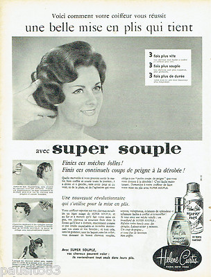 WERBUNG WERBUNG 115 1959 Helène Curtis Sprühnetz super weich