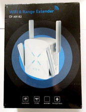 WiFi 6 Extender Signal Booster, 2.4Gb/s Speed Longest Range Up to 12,000 sq.ft,