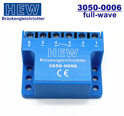 HEW 3050-0006 Brückengleichrichter Power Module full-wave Brake Rectifier