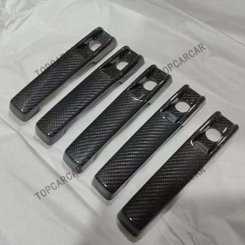 for Mercedes Benz G class CARBON door HANDLE COVER TRIM for G63 w463 w464 w463a - Image 3 of 4