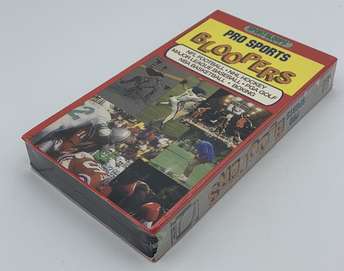 NEW Pro Sports Bloopers VHS NFL Football Hockey Baseball Golf Boxing Basketball - Picture 4 of 4