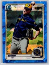2020 Bowman Chrome Sapphire #BCP-34 Zack Brown