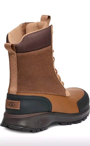 UGG Men's Emmett Duck Boot HI Chestnut Brown Waterproof Winter 1130766 Size 10 - Picture 3 of 7