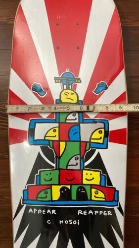 Christian Hosoi Hammerhead Skateboard Mark Gonzales Hand Screened - Picture 6 of 7