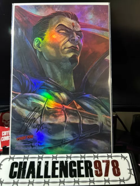 MISTER SINISTER [#7/15] - Joe Doyle SIGNED FOIL Art Print w/ COA