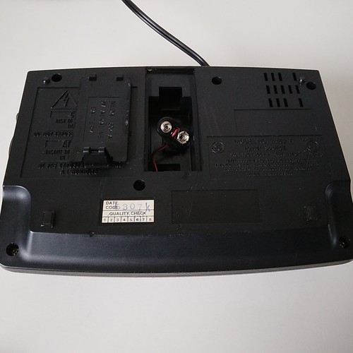 GE Alarm Clock Model: 7-4621A-AM/FM-Corded/Batt.Bkup.-1993-Tested Works - Picture 14 of 17