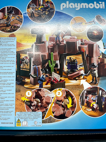 Pièces Détachées PLAYMOBIL - Thème Western / Mine (Mina De Roca) - Réfs 5246, 6428, 70948 - Occasion