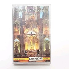 Handel's Messiah Cassette Tape Highlights Performed by Oratorio Society of NY