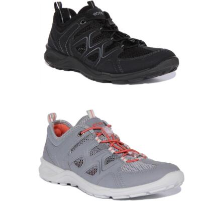 Ecco Terracruise Lt outdoor Bungee Cord Shoes Trainer Grey Womens
