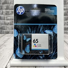 HP 65 Ink Cartridge Tri-Color Exp Feb 2023 New