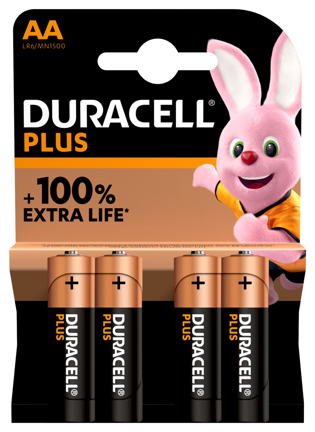 Thumbnail - Duracell Plus Aa (mn1500/lr6) 4er Blister