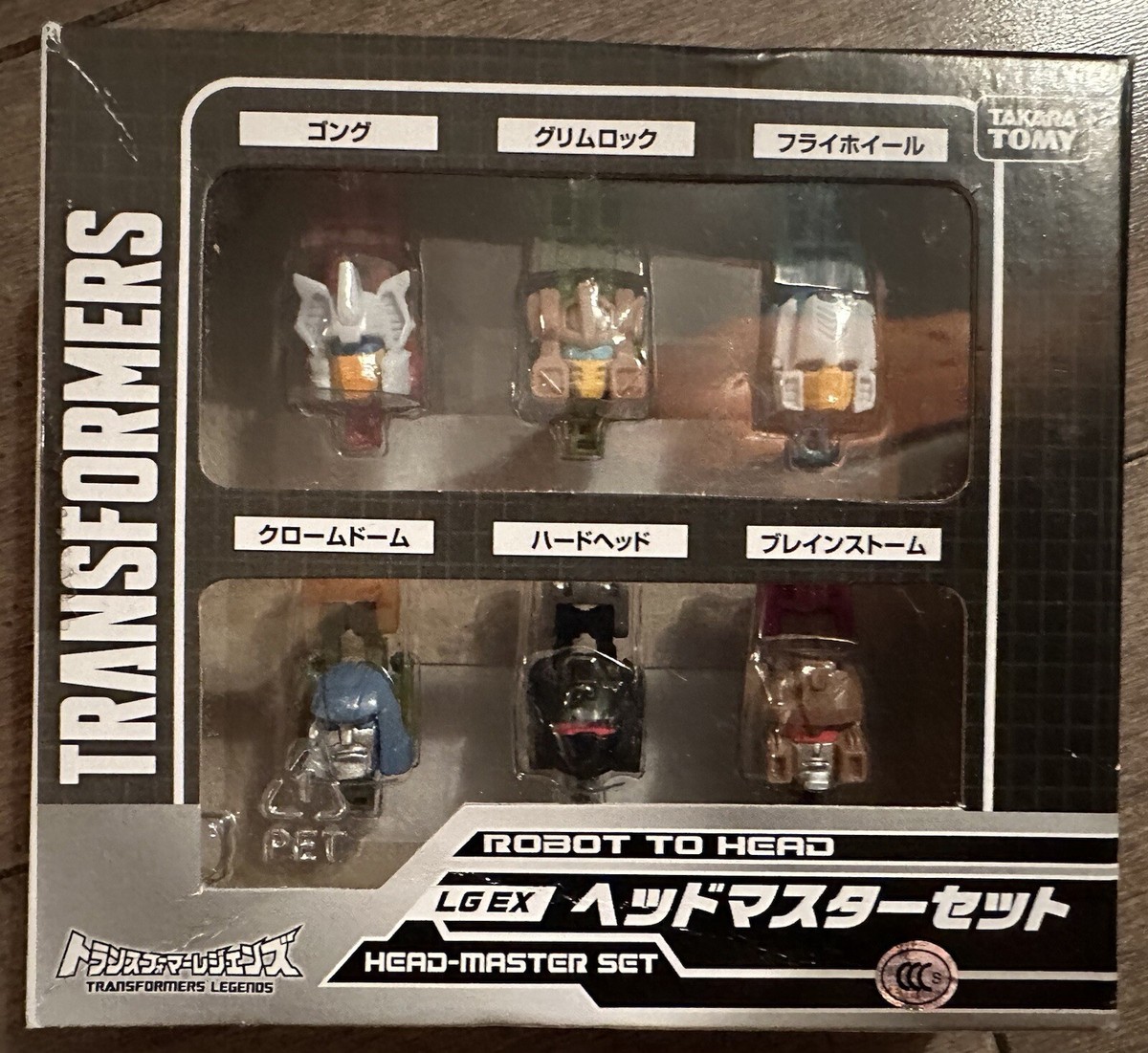 GENUINE Takara TomyTransformer Legend LGEX HEAD-MASTER SET Titan