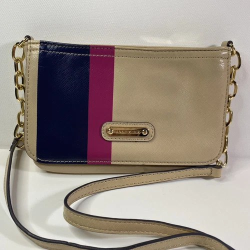 Nude, Navy,plum Anne Klein Crossbody Purse