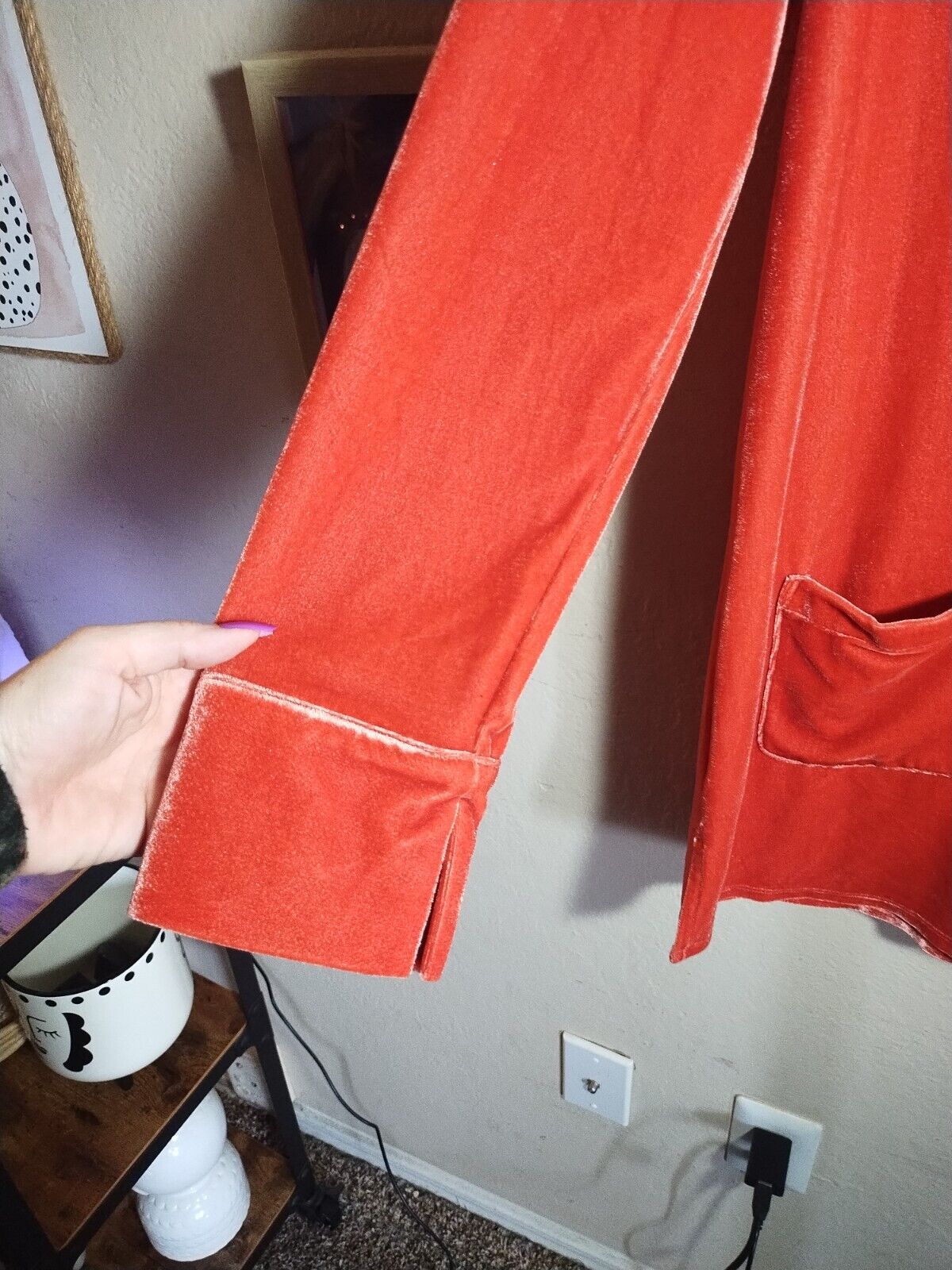 Soft Surroundings Top Women L Tunic Orange Pullov… - image 12