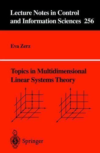 Lecture Notes in Control and Information Sciences Ser.: Topics in ...
