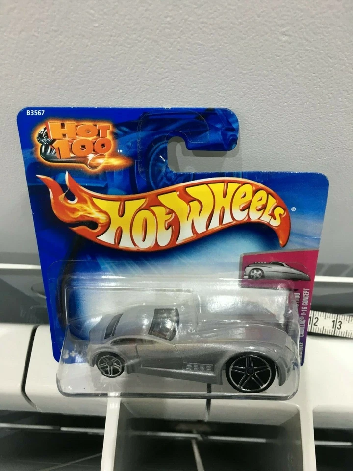 MATTEL HOT WHEELS HOTWHEELS 2004 FIRST EDITIONS HARDNOZE CADILLAC V-16 CONCEPT - Immagine 3 di 3