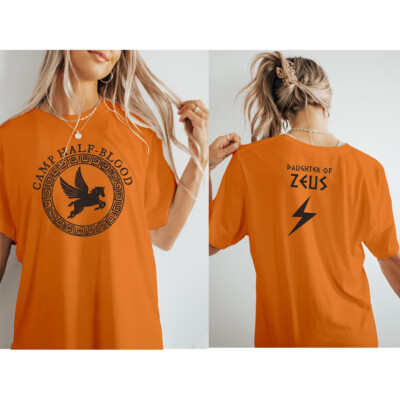 JIACAI MX Camp Half Blood Long Island Sound T-Shirt Greek Mythology - Foto 3