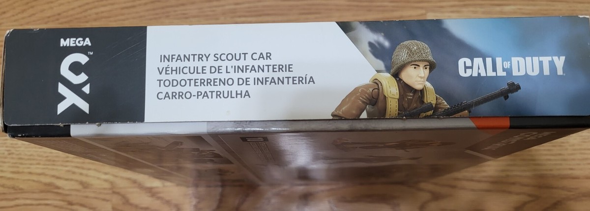 Mega Bloks Construx Infantry Scout Car Call of Duty FDY77