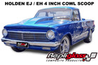 <!--F#f_0-->BONNET SCOOP compatible for HOLDEN EH EJ 4 INCH REVERSE COWL SHAPE OF THE BONNET<!--F/-->